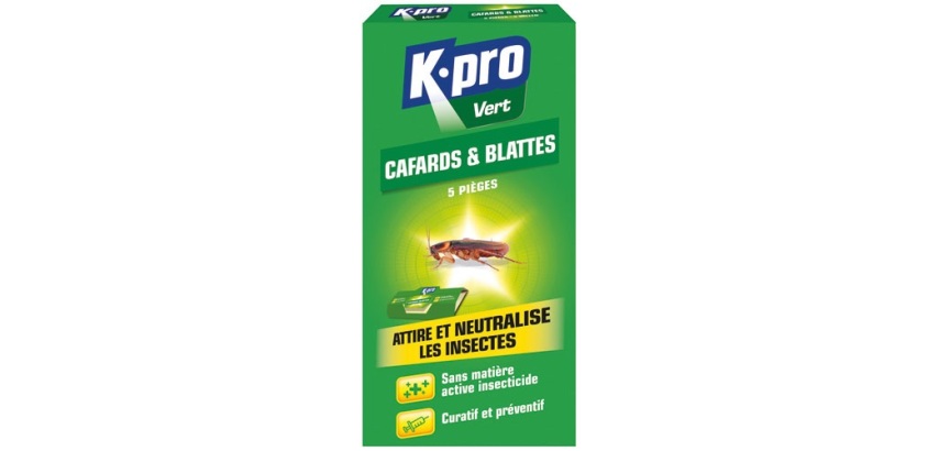 Pièges à cafards - Lot de 5