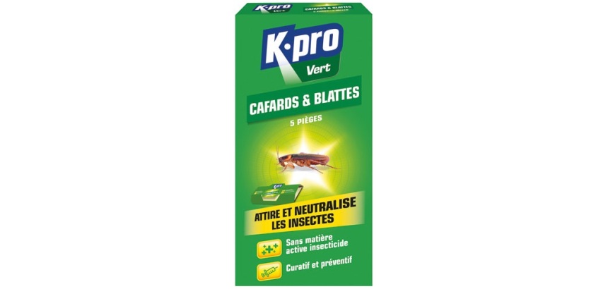 Pièges à cafards - Lot de 5