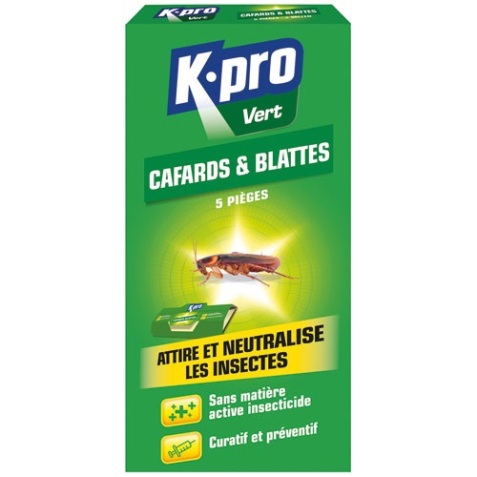 Pièges à cafards - Lot de 5