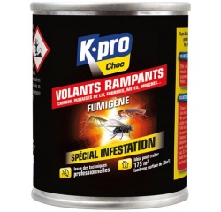 Fumigène spécial infestation tous insectes - volants et rampants - 70 m²