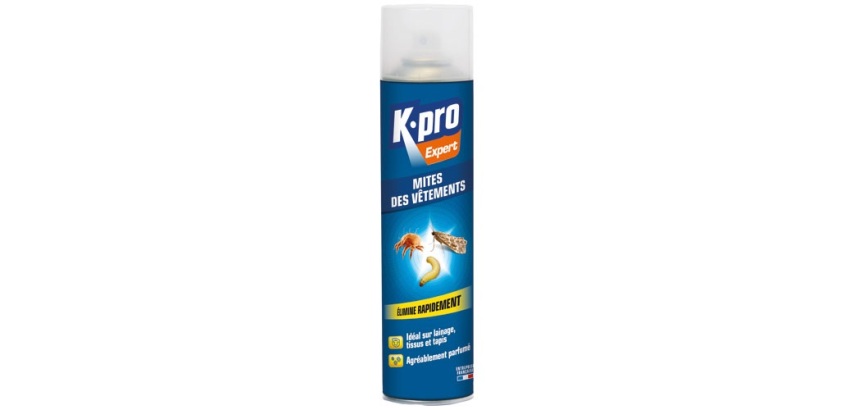 Aérosol mites des vêtements - 400 mL