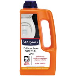 Déboucheur spécial WC Starwax - Bidon de 1 Litre