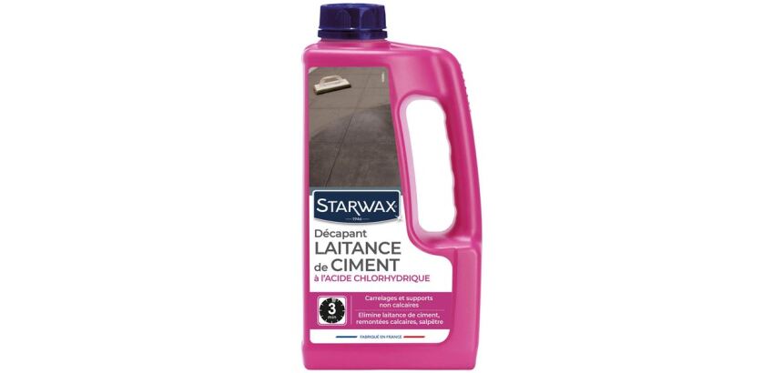 Décapant laitance de ciment - carrelage - 1L