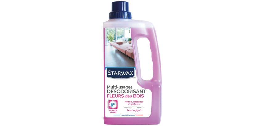 Nettoyant désodorisant - longue durée - parfum fleurs des bois - 1 L
