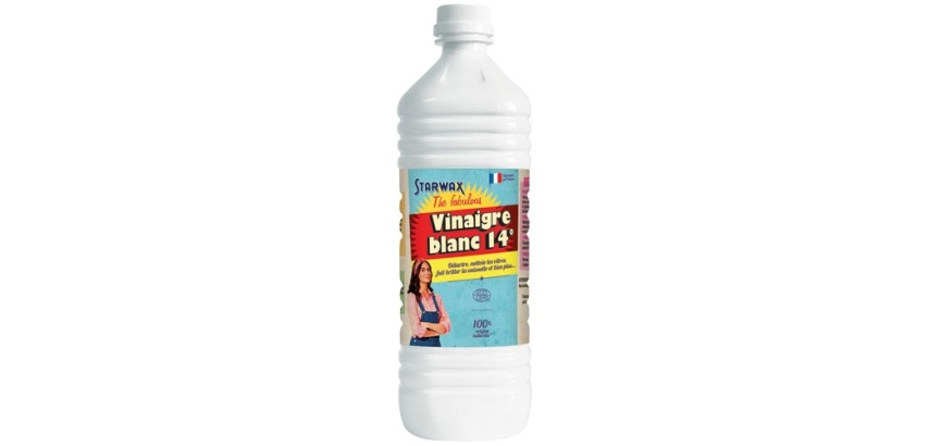 Vinaigre blanc 14° Starwax The fabulous - Flacon de 1 L