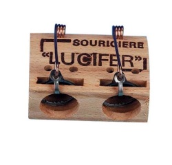 Souricière 2 trous - à fil