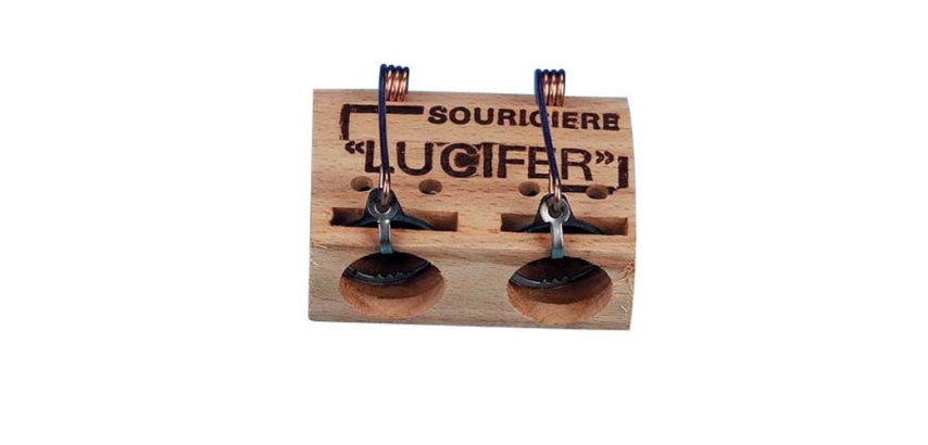 Souricière 2 trous - à fil