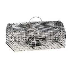 Nasse à rats - multiprise forme tunnel - 40 x 23 x 18 cm