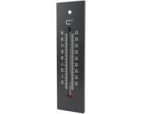 Thermomètre à dilatation - en médium contemporain - (-)20 + 60°C - noir
