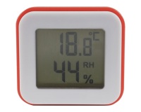 Mini hygromètre - thermomètre - électronique - plage 0 à 99 - (-)10 + 60°C