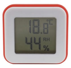 Mini hygromètre - thermomètre - électronique - plage 0 à 99 - (-)10 + 60°C