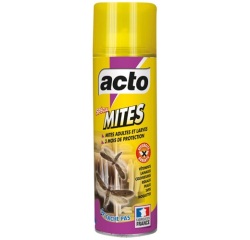 Insecticide anti-mite - Spécial mites textiles - aérosol - 300 mL