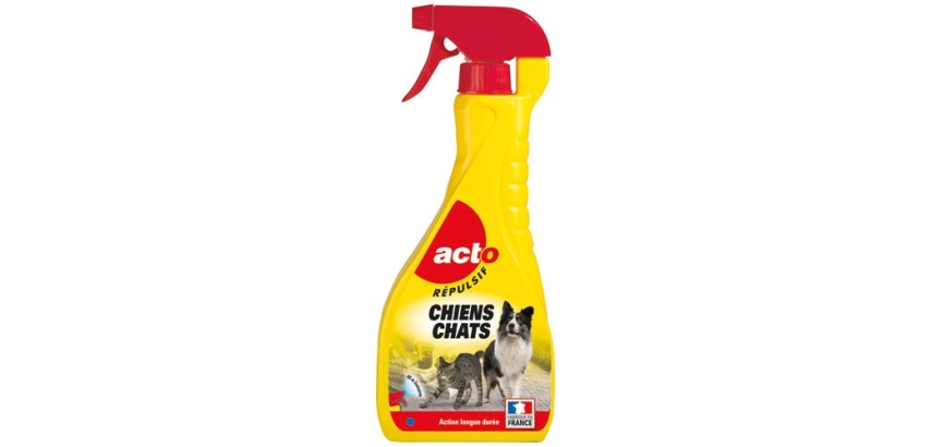 Répulsif - liquide - chiens et chats - pulvérisateur - 600 mL
