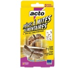 Piège à mites alimentaires - à glu - lot de 3