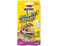 Piège à mites alimentaires - à glu - lot de 3