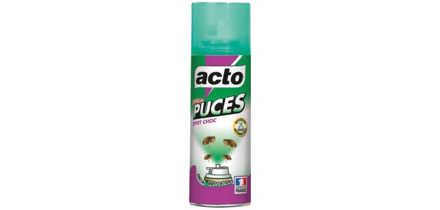 Bombe auto-diffusante spécial infestation de puces - 100 mL