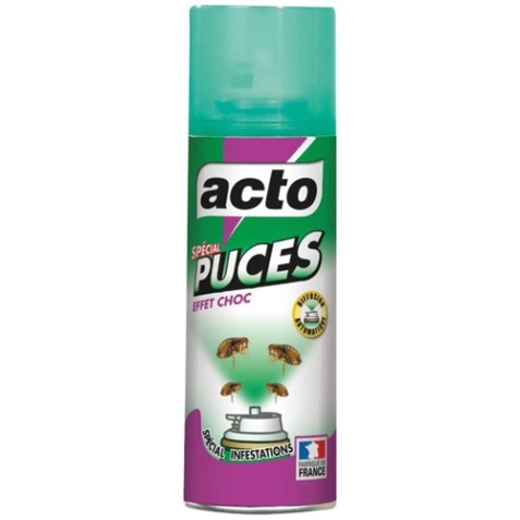 Bombe auto-diffusante spécial infestation de puces - 100 mL