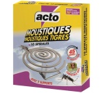 Spirale - moustiques et moustique tigres -  lot de 10