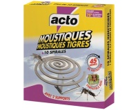 Spirale - moustiques et moustique tigres -  lot de 10