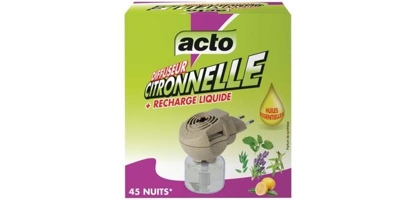 Diffuseur - électrique - sur secteur - avec recharge - 45 nuits - parfum ci