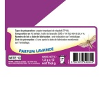 Feuillet prédécoupé avec œillet x 12 Spécial mites textiles parfum lavande