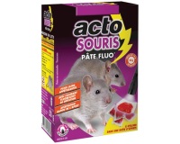 Appât pâte - fluo - souris - 50 g - 10 sachets de 5 g