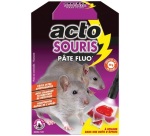 Appât pâte - fluo - souris - 50 g - 10 sachets de 5 g