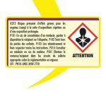 Appât pâte - fluo - souris - 50 g - 10 sachets de 5 g