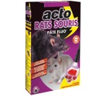 Appât pâte - fluo -  rats et souris - 150 g - 10 sachets de 15 g
