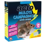 Appât céréales - mulots- campagnols - 150 g - 6 sachets de 25 g