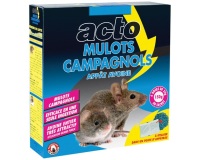Appât céréales - mulots- campagnols - 150 g - 6 sachets de 25 g