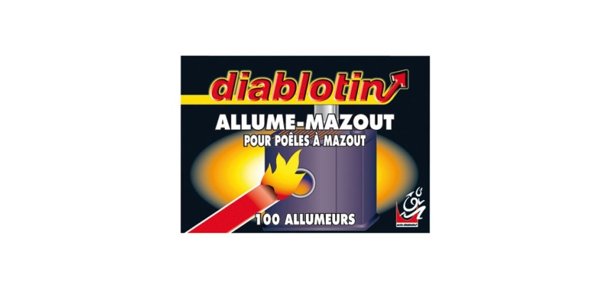 Allume mazout -  boîte de 100 allumeurs