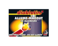 Allume mazout - bout allumette - boite de 50