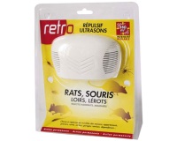 Répulsif - ultrasons - rat et souris - 280 m²