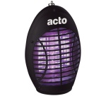 Lampe LED UV - Grill’Insectes - piège attractif et permanent - 30 m² - noir