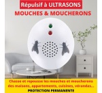 Répulsif ultrasons mouches et moucherons