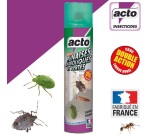 Bombe double action -  punaises diaboliques et vertes - 400 mL