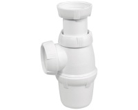 Siphon d'évier - D40 mm - blanc