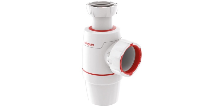 Siphon d'évier - D40 mm - Néo - blanc