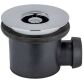 Bonde de douche à tourbillon - D90 mm - grille ABS - horizontale
