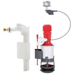 Ensemble WC - MW²+F90 - robinet flotteur - chasse d'eau