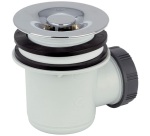 Bonde de douche à tourbillon - D60 mm - grille ABS