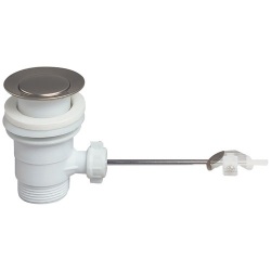 Bonde de lavabo à tirette sans tirette