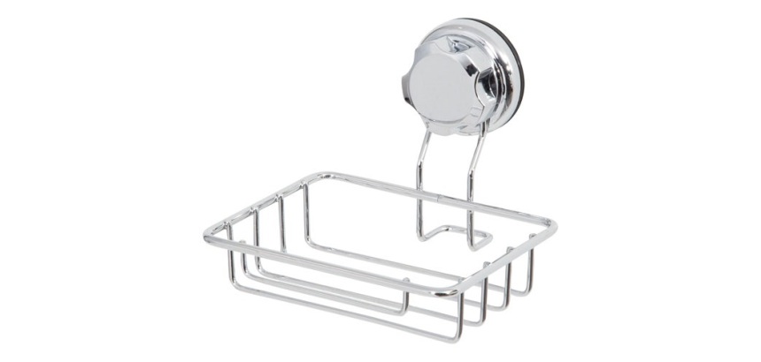 Porte savon - Bestlock - à ventouse - chrôme