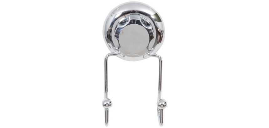 Double crochet mural à  ventouse - Bestlock - chrome