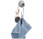 Double crochet mural à  ventouse - Bestlock - chrome