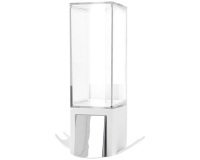 Distributeur de savon mural rechargeable - 500 mL - blanc