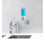 Distributeur de savon mural rechargeable - 500 mL - blanc