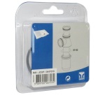 Joint de culot pour siphon - D62 x 50 mm - ép.3 mm -  noir