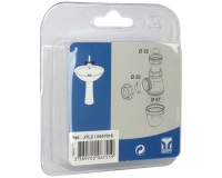 Kit 3 joints pour siphon de lavabo - noir